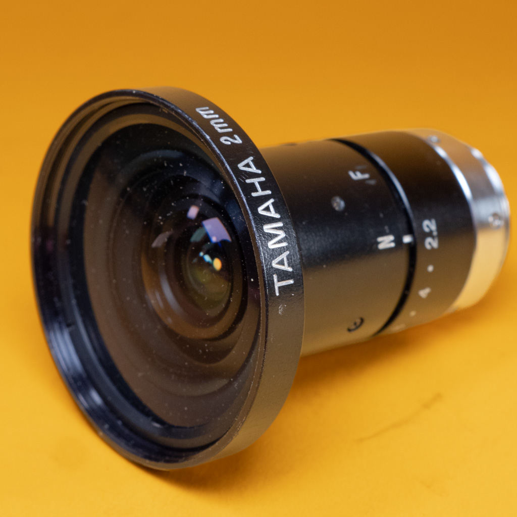 Lens Tamaha 2mm T2.2 C-mount