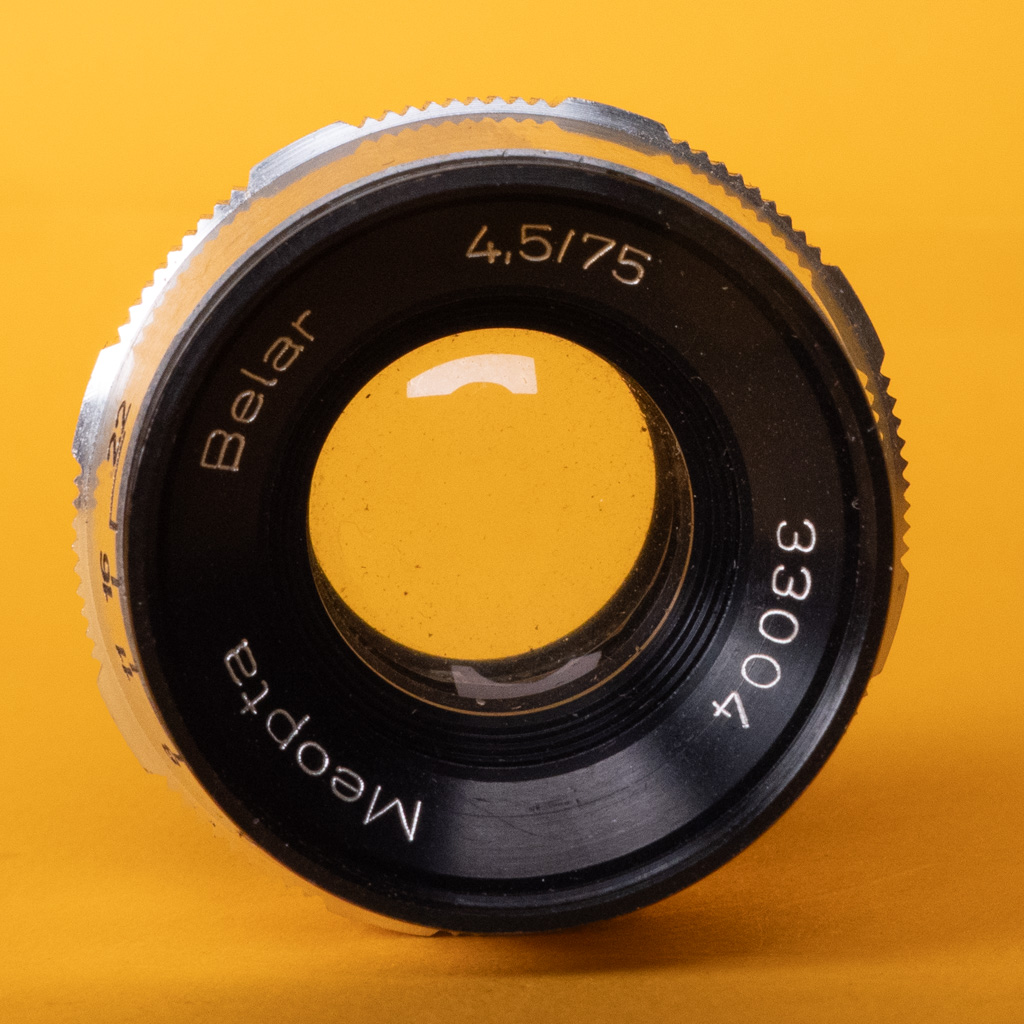 Lens Meopta Belar 75mm T4.5 C-mount