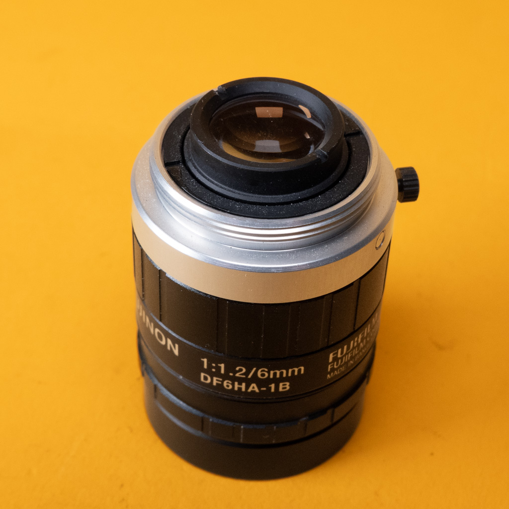 Lens Fujinon DF6HA-1B 6mm T1.2 C-mount