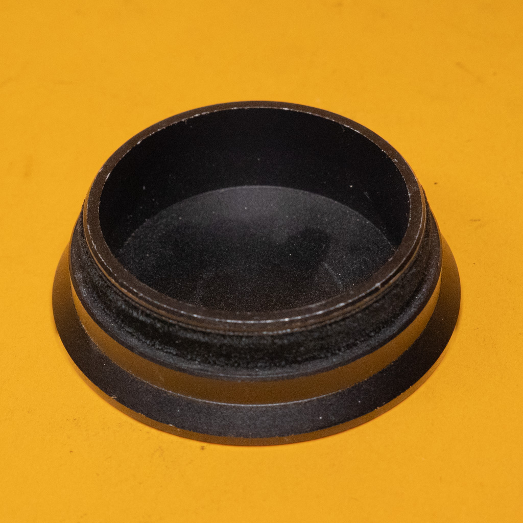 Front lens cap push on metal 50mm