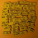 A ton of filter tags