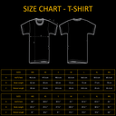 t-shirt size chart