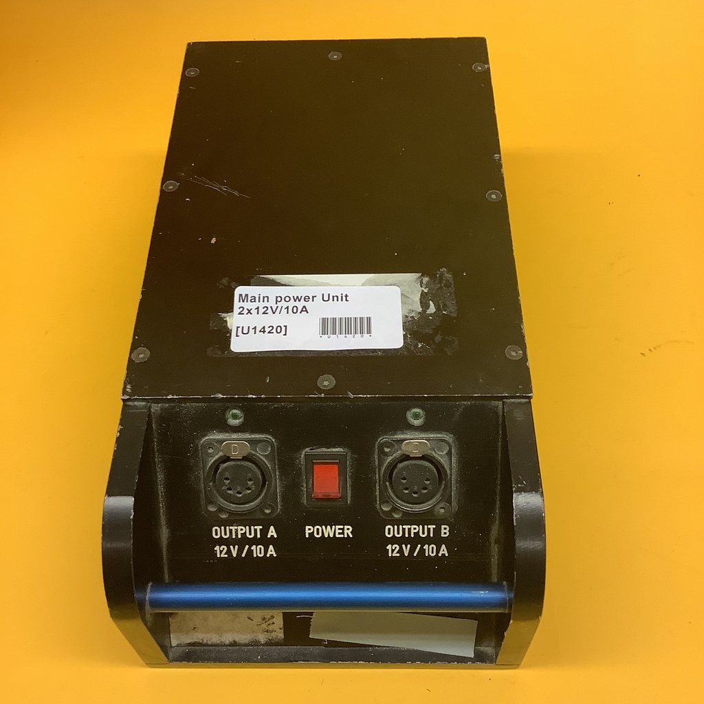 Main power Units 2x12V/10A