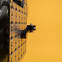 3/8" male - 3/8" male 90° adapter