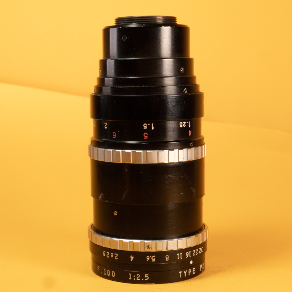 Lens Angenieux Type P2 100mm T2.5 - c-mount