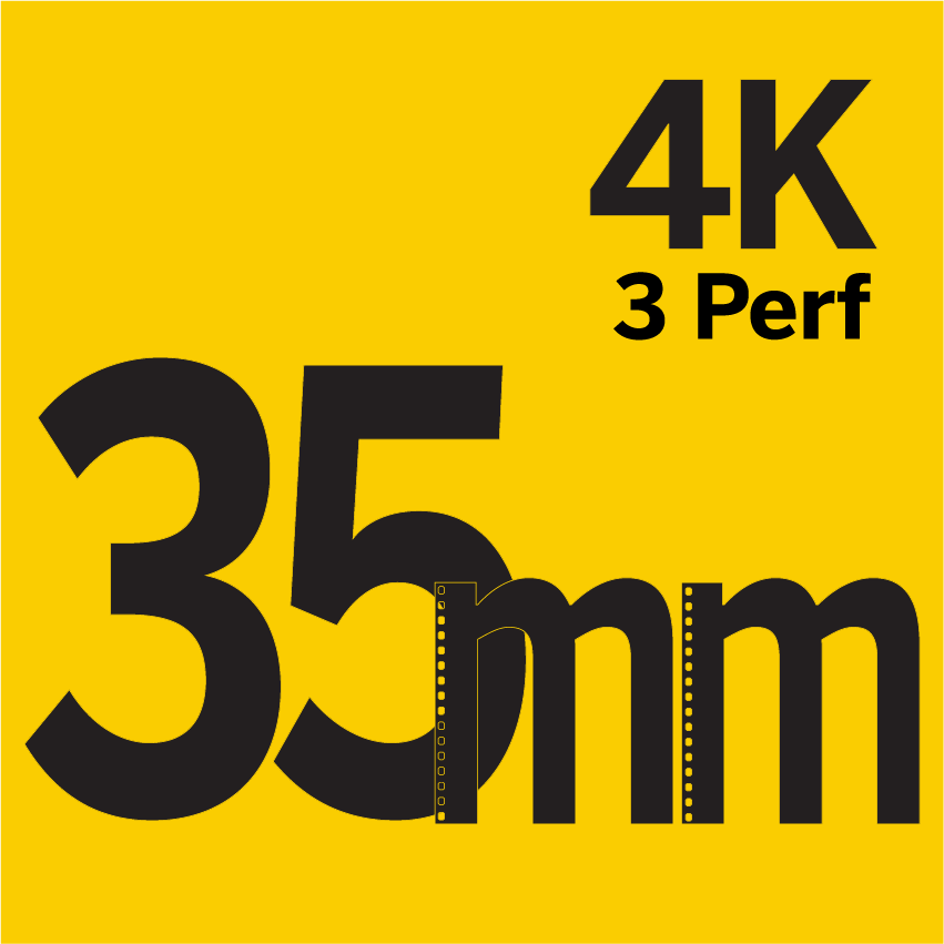 35mm - 3perf - 4K Scan / m