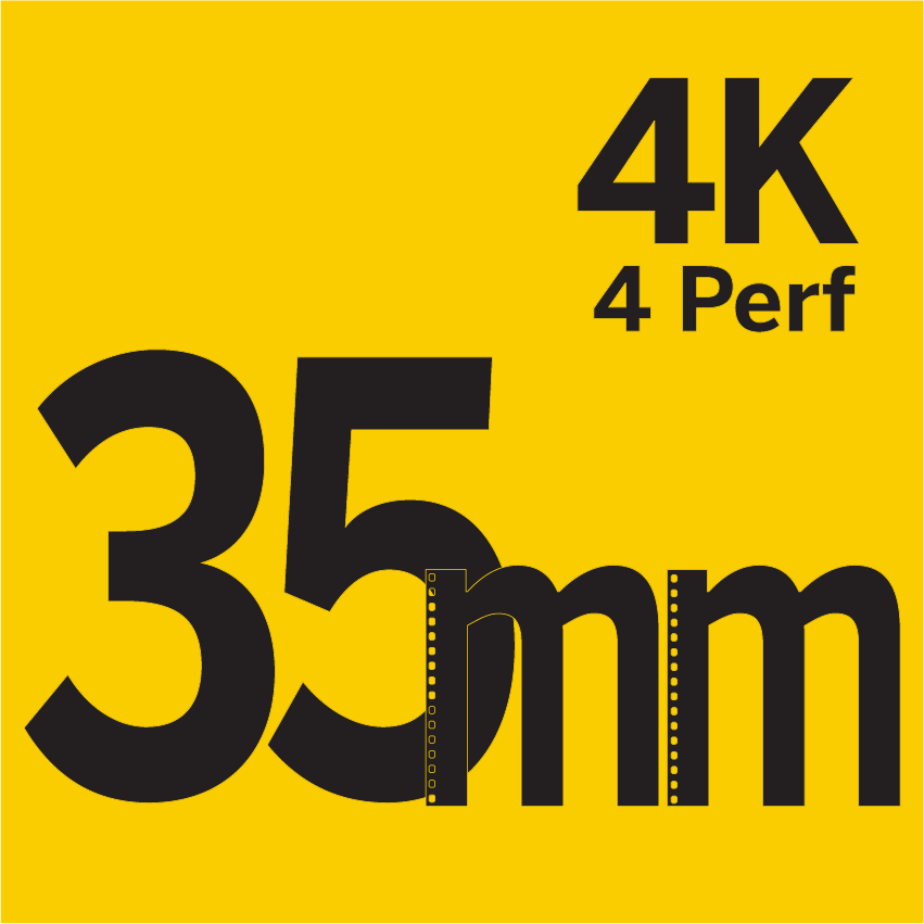 35mm - 4perf - 4K Scan / m