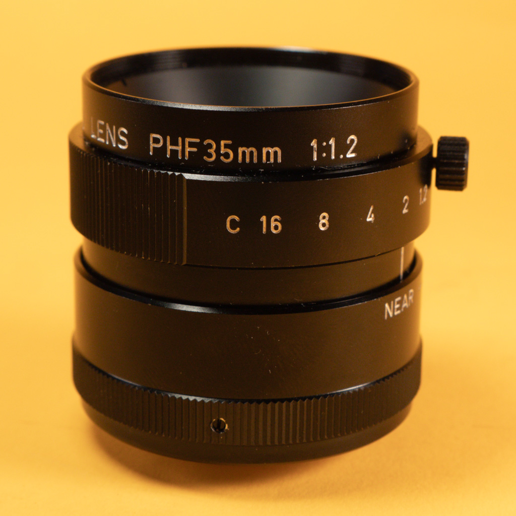 Lens Canon TV lens 35mm T1.2 C-mount