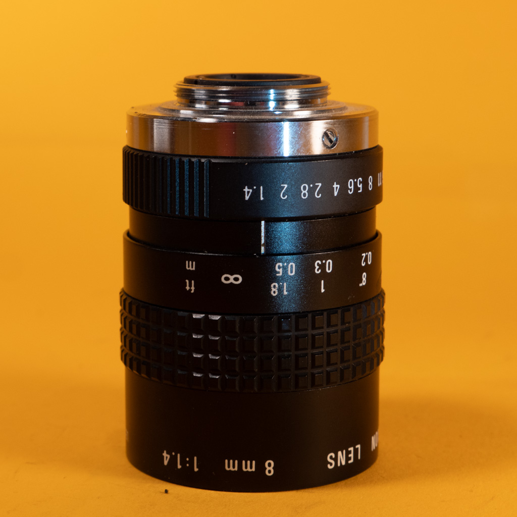 Lens Cosmicar TV lens 8mm T1.4 C-mount