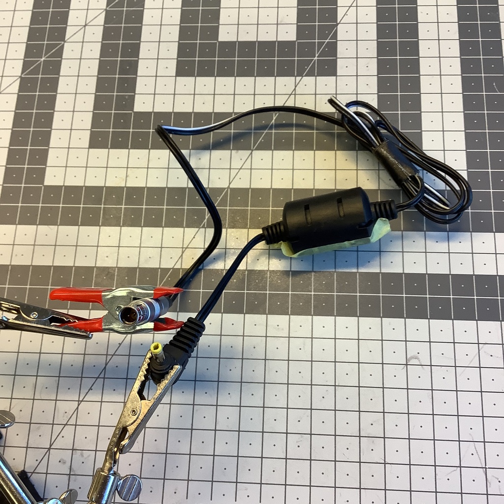 2-pin Lemo (male) to DC Power-cable