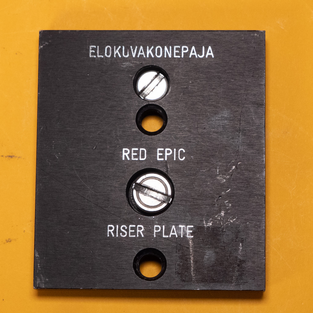 RED epic/Scarlet riser plate