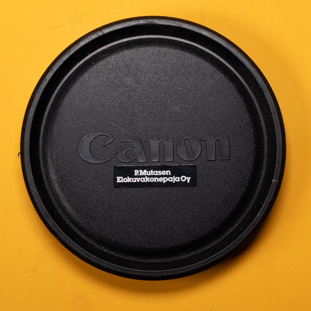 Canon front lens cap push on 85mm