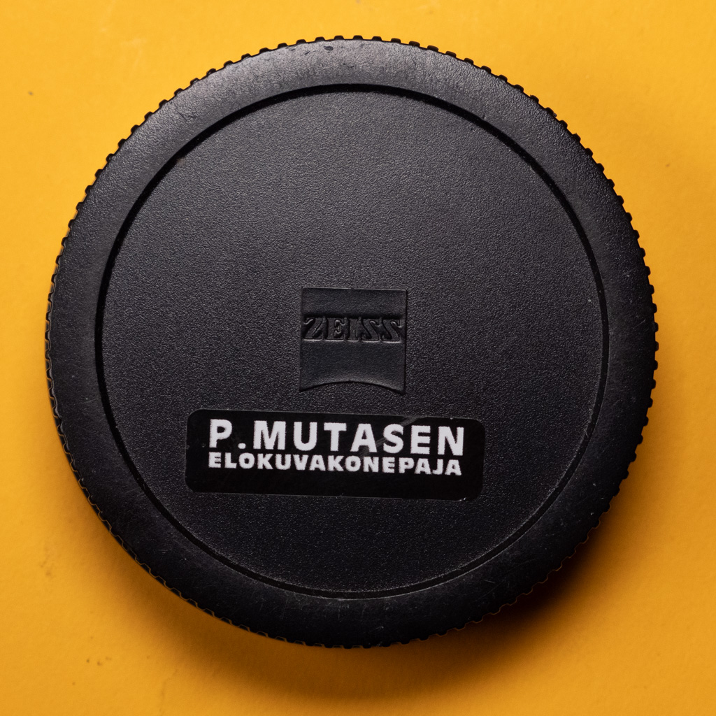 Zeiss Sony E-mount rear lens cap