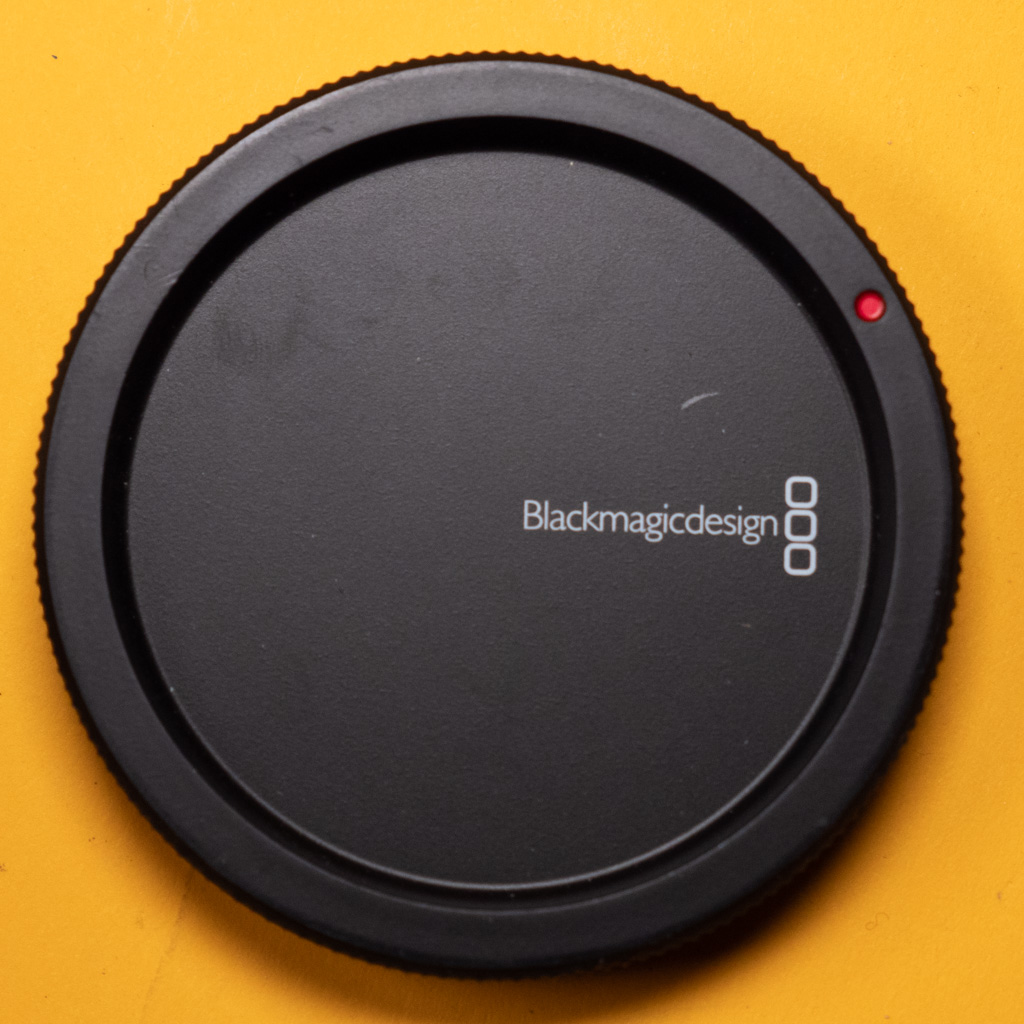 Blackmagic EF-mount body cap