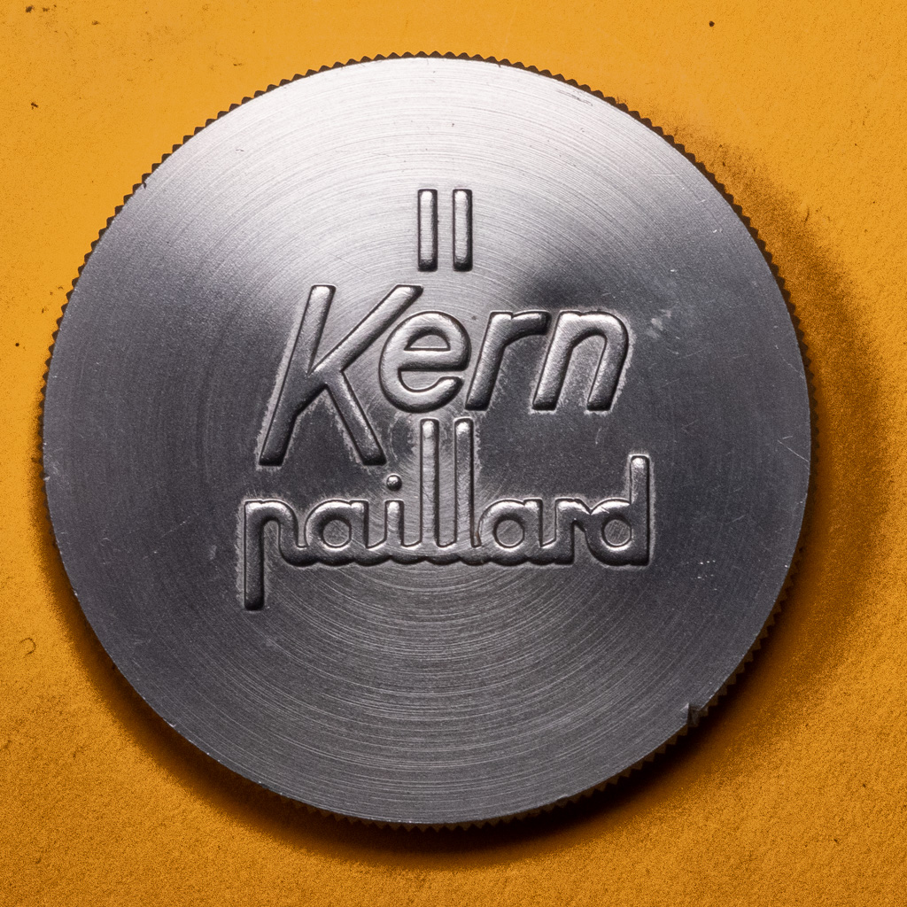 Kern-Paillard front lens body cap screw on 40mm