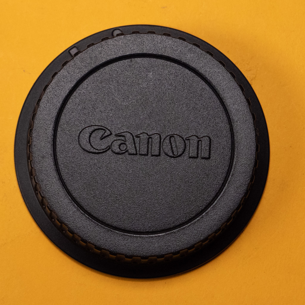 Canon EF rear lens cap