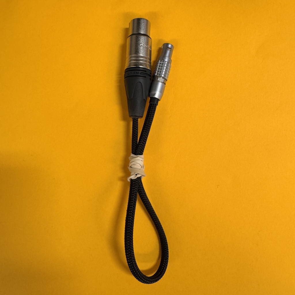 Output cable for Micro power adapter - 4pin XLR(30cm)