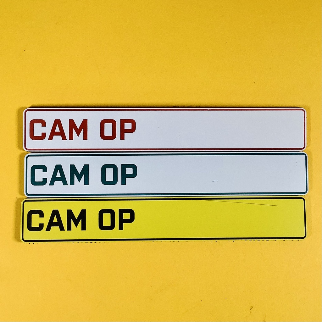 MONITOR LABEL CAM OP