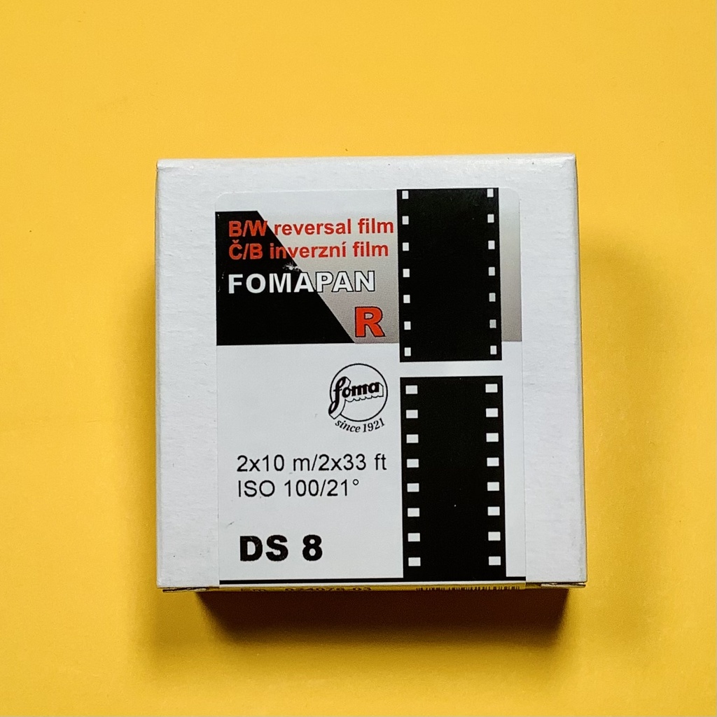 [DS8-FOMA-100R] DS8 FOMAPAN R 100 - 2xS8mm