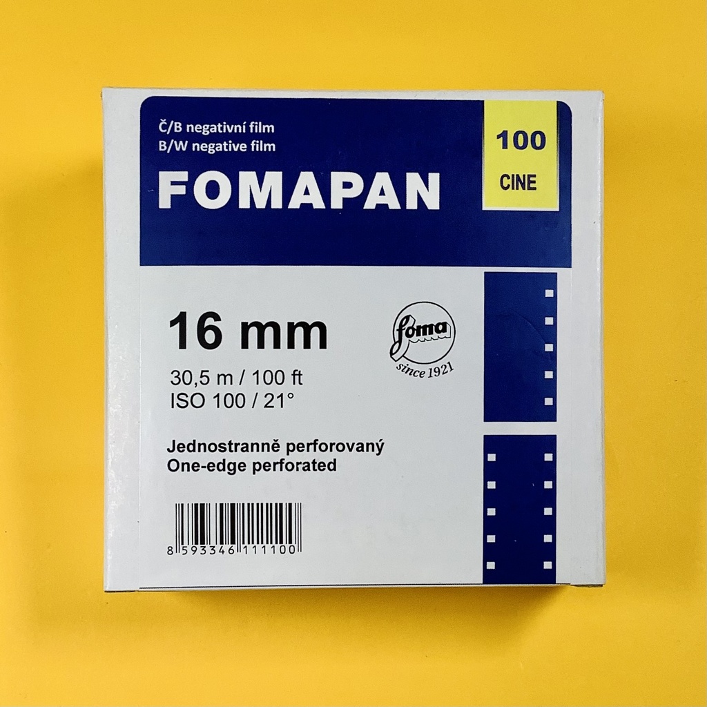 [FOMA-100CINE-16mm-30m] FOMAPAN 100 Cine - 16mm