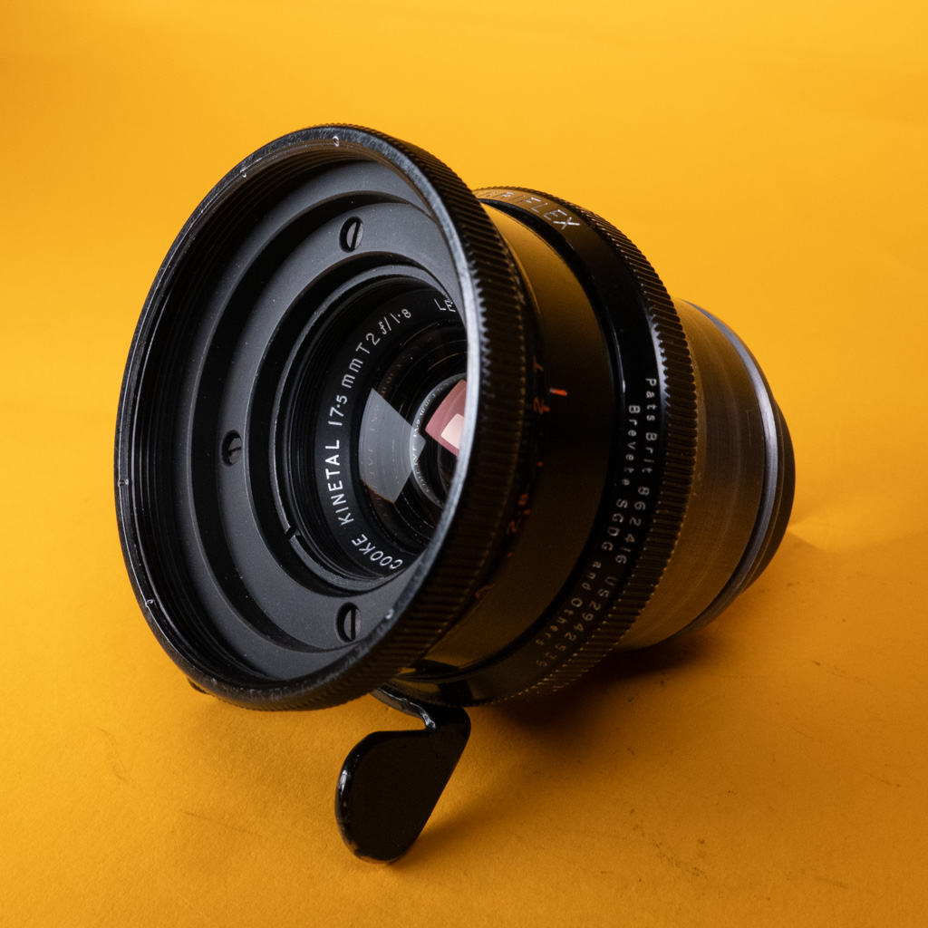 Lens Cooke Kinetal 17,5mm T2 Arri std 16mm | Helsinki Film & Gear