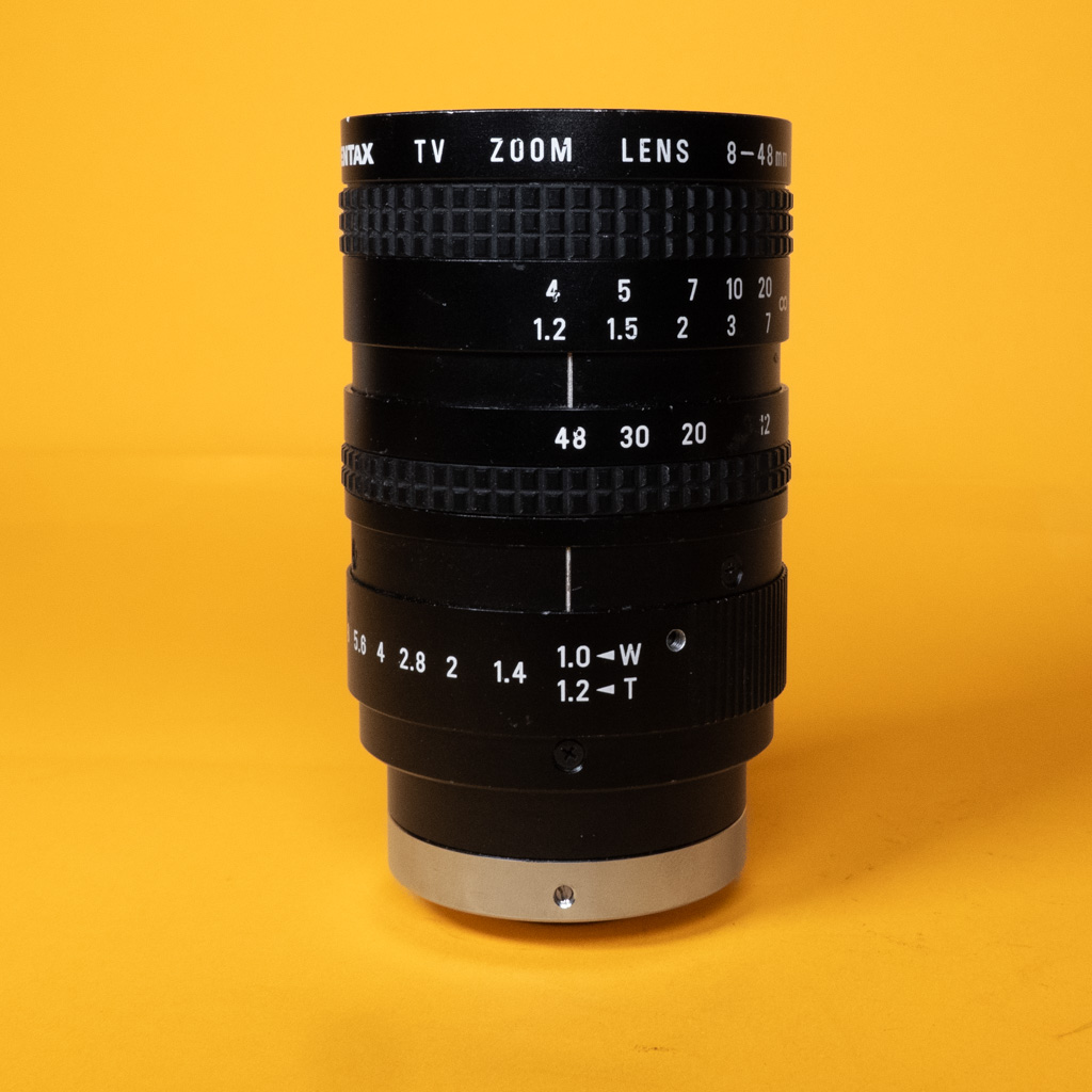 Lens TV Zoom lens 8-48mm T1.2 C-mount | Helsinki Film & Gear