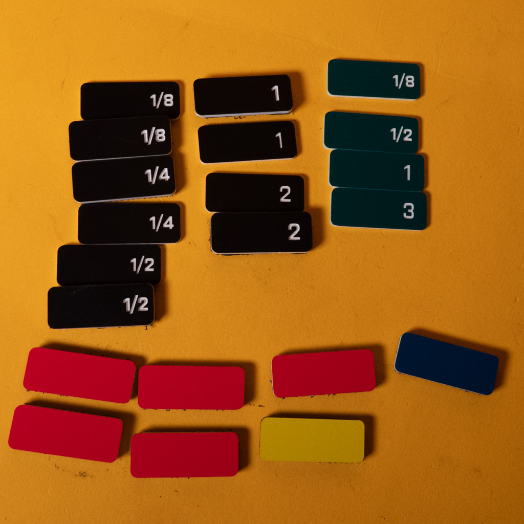 [K30552] Tag set Spares /empties