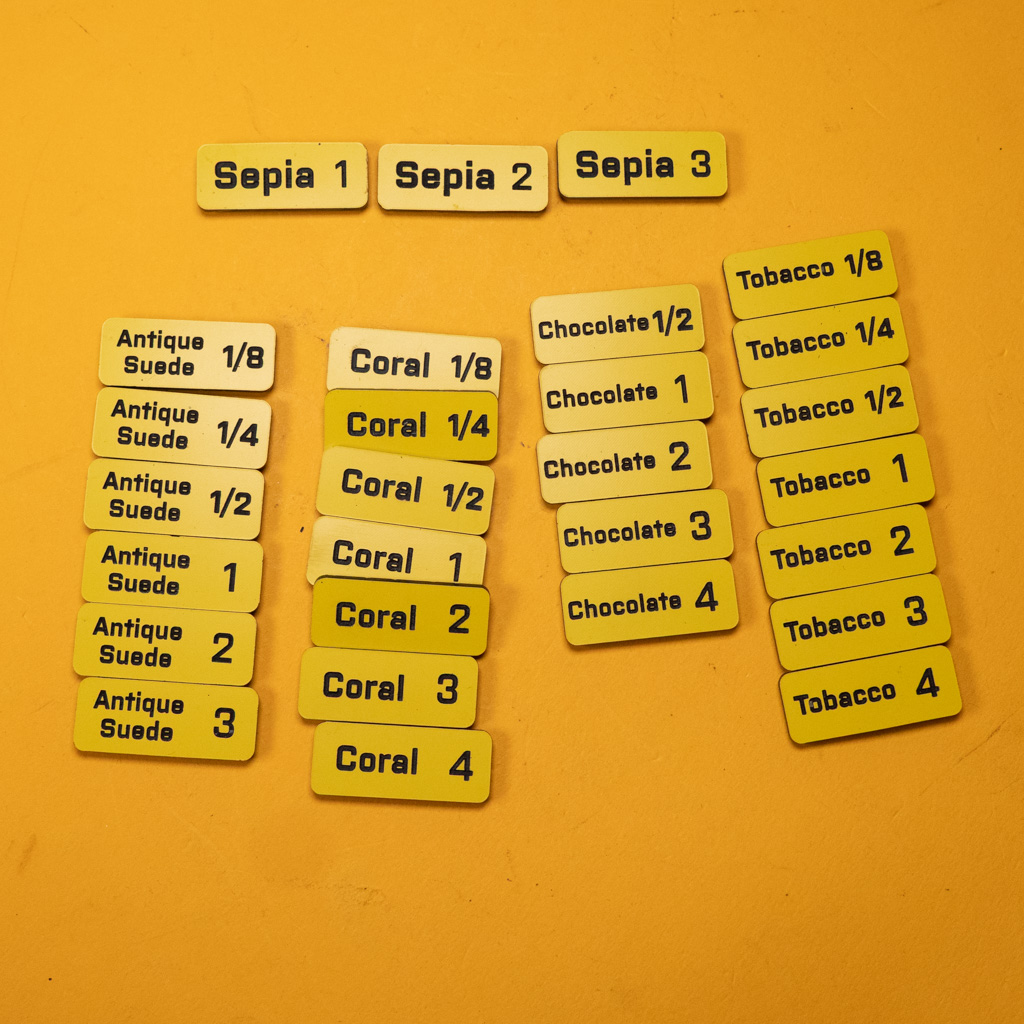 [K30530] Filter tag set Color